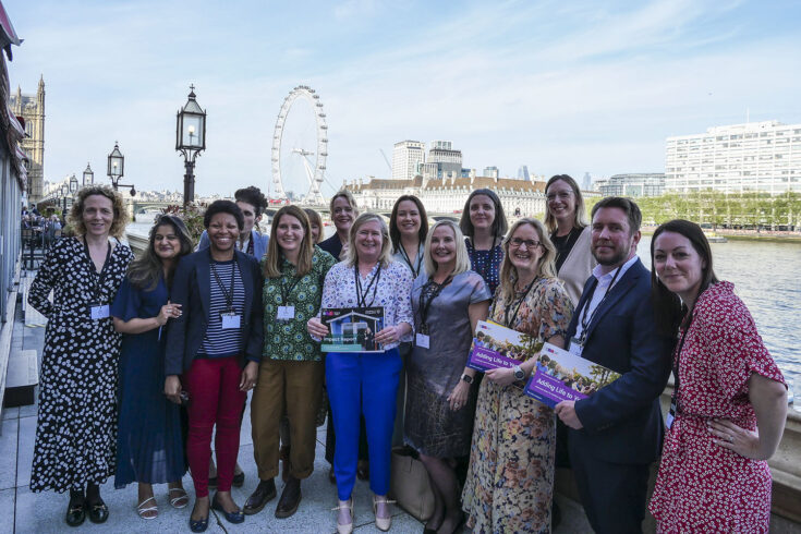 The Healthy Ageing Challenge team at the House of Lords.